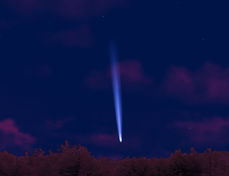 simulation Panstarrs